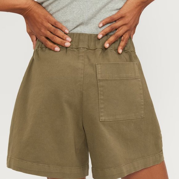 Everlane The Organic Pull-On Short - Beech - Picture 4 of 6